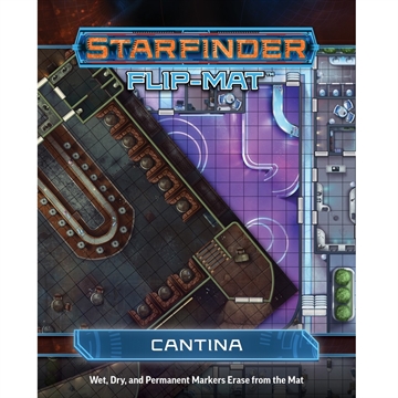 Starfinder - Flip-Mat Cantina - Rollespilstilbehør